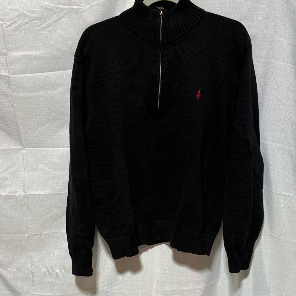 Polo Ralph Lauren Estate-Rib Quarter-Zip Pullover